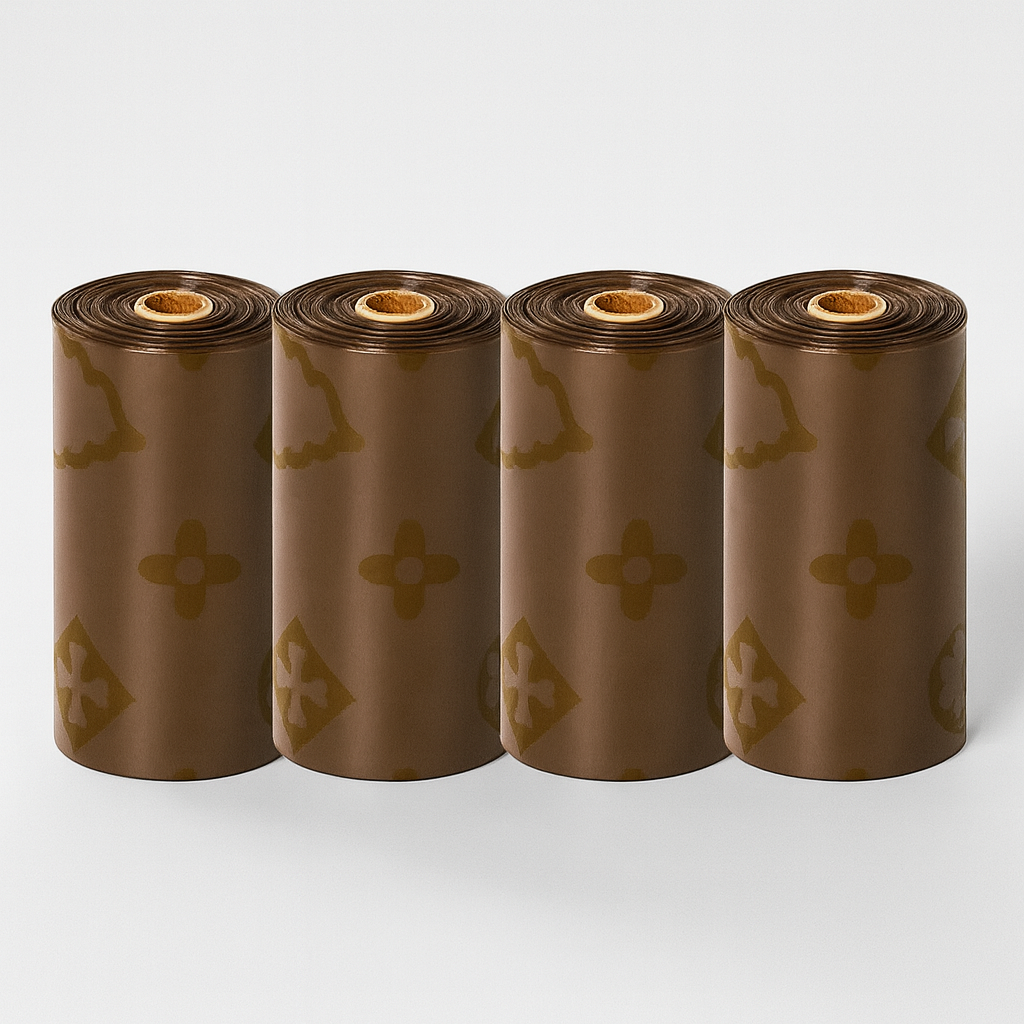 Biodegradable Thick Waste Bags - Coffee