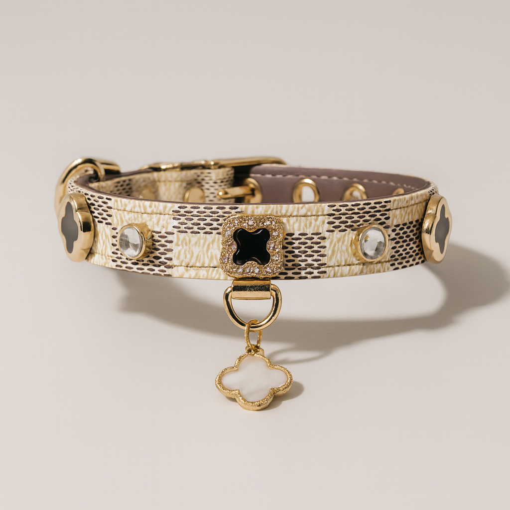 Pet Collar Lucky Clover
