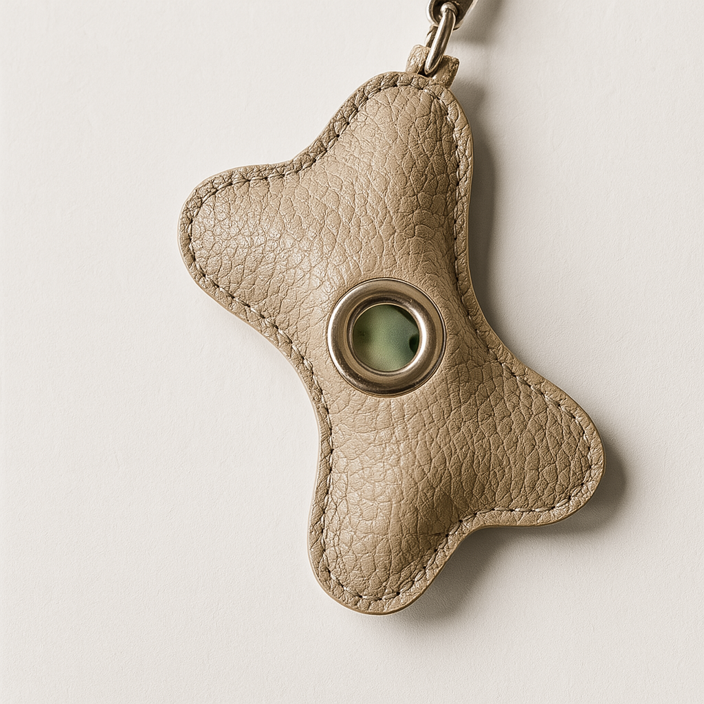 Leather Dog Poop Bag | Bone