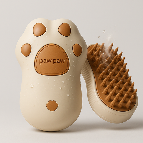 3-in-1 Steam Fur Brush | Paw