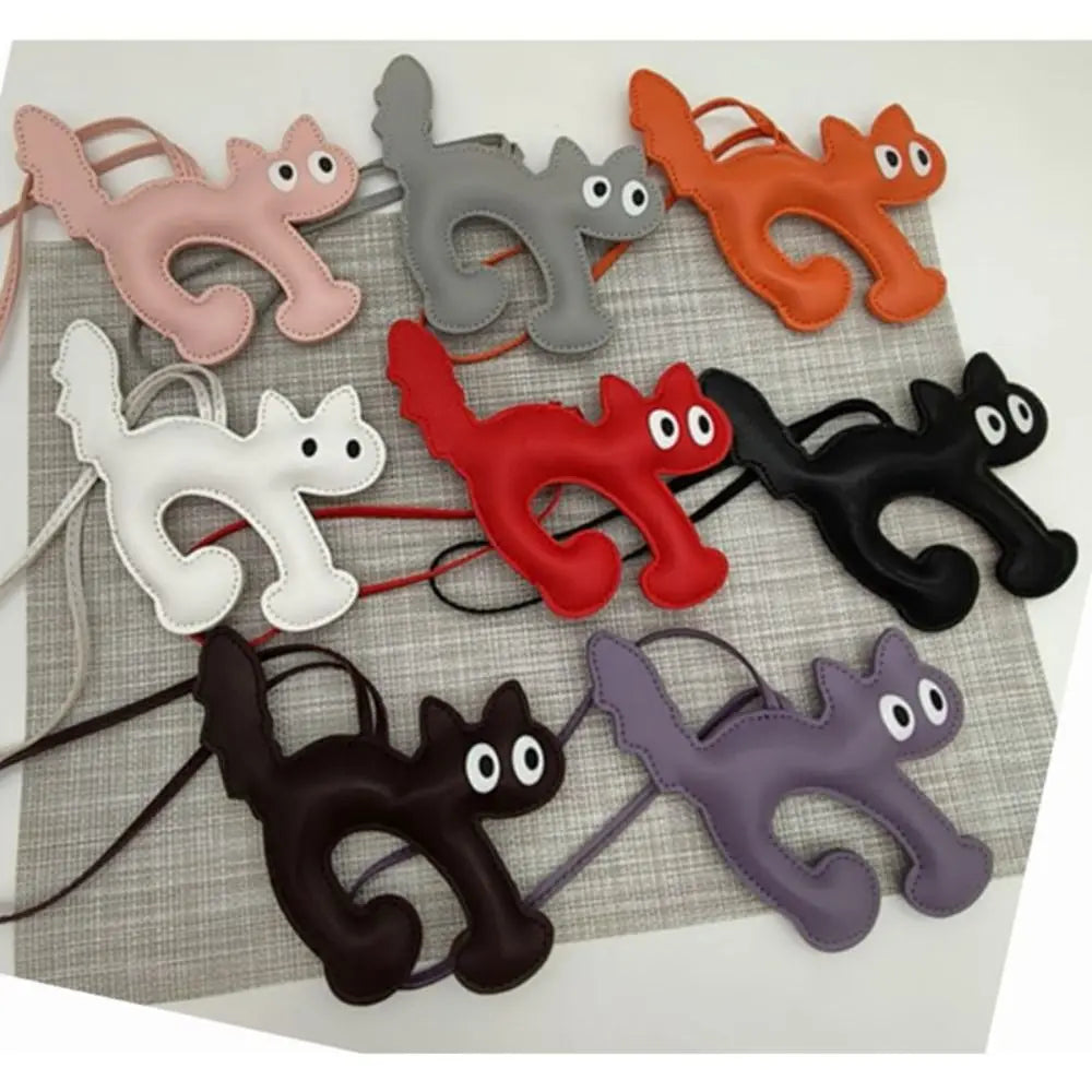 Leather Cat Charm