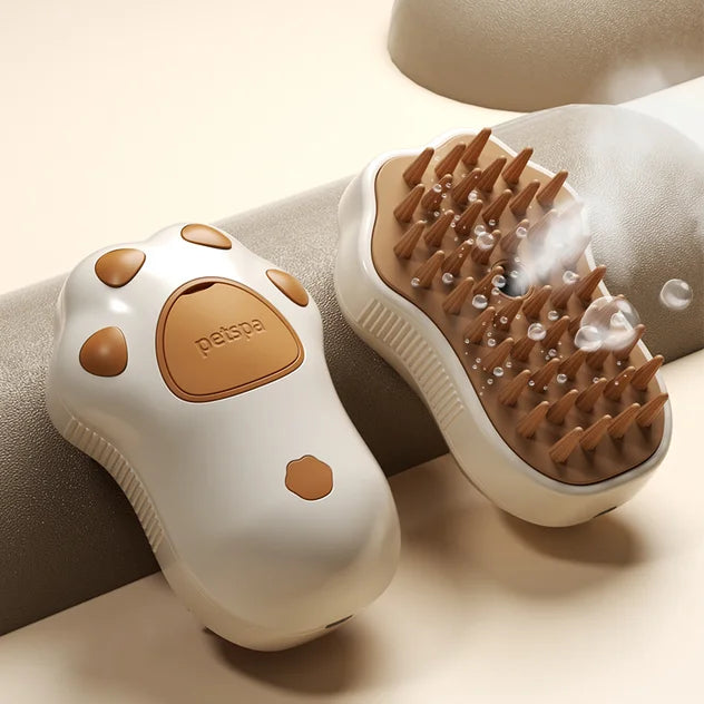 3-in-1 Steam Fur Brush | Paw