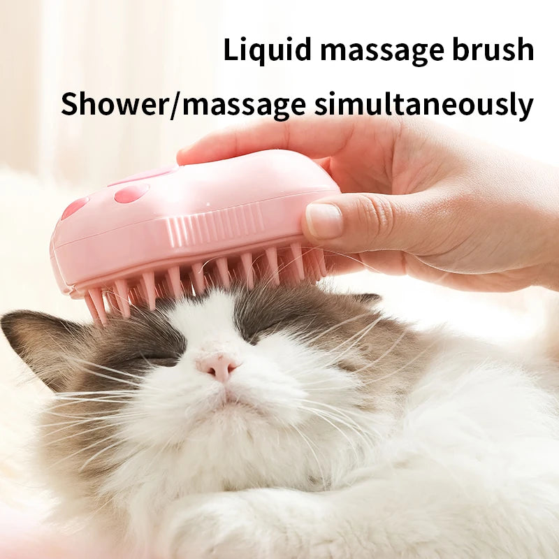 3-in-1 Steam Fur Brush | Paw