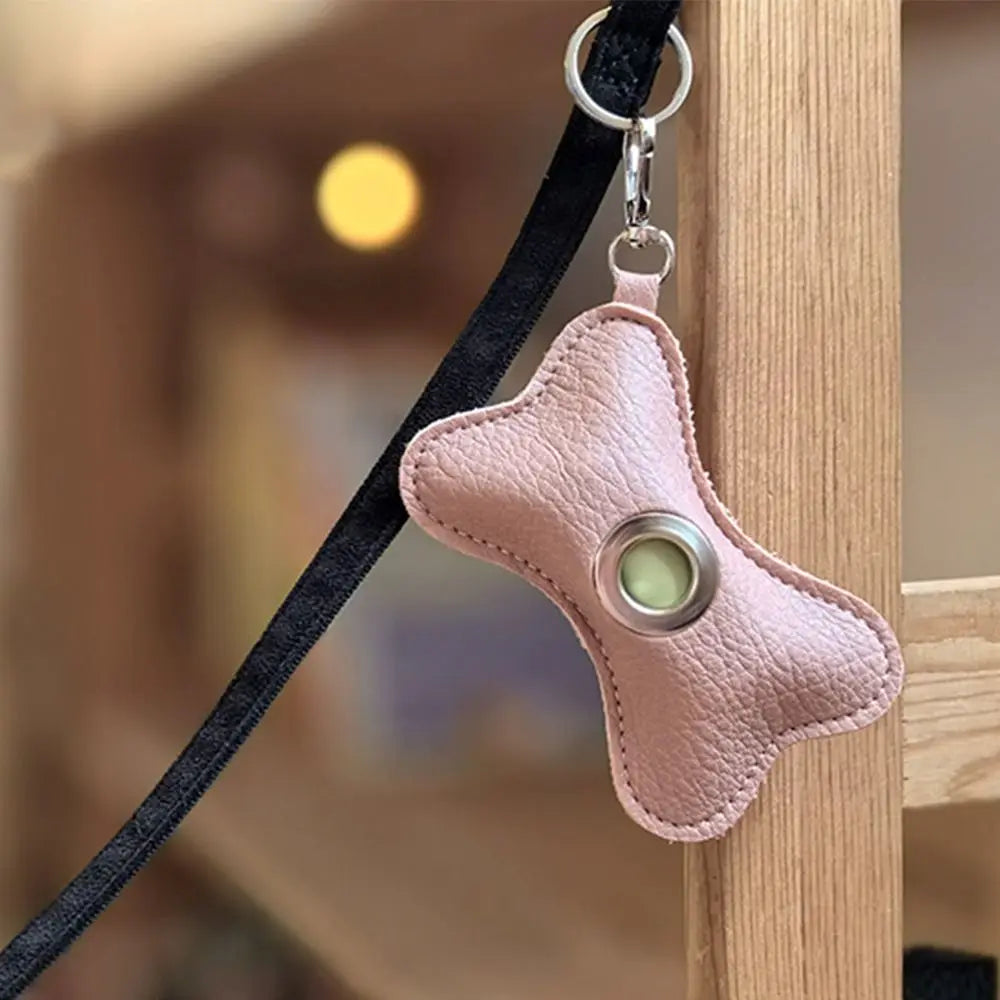 Leather Dog Poop Bag | Bone