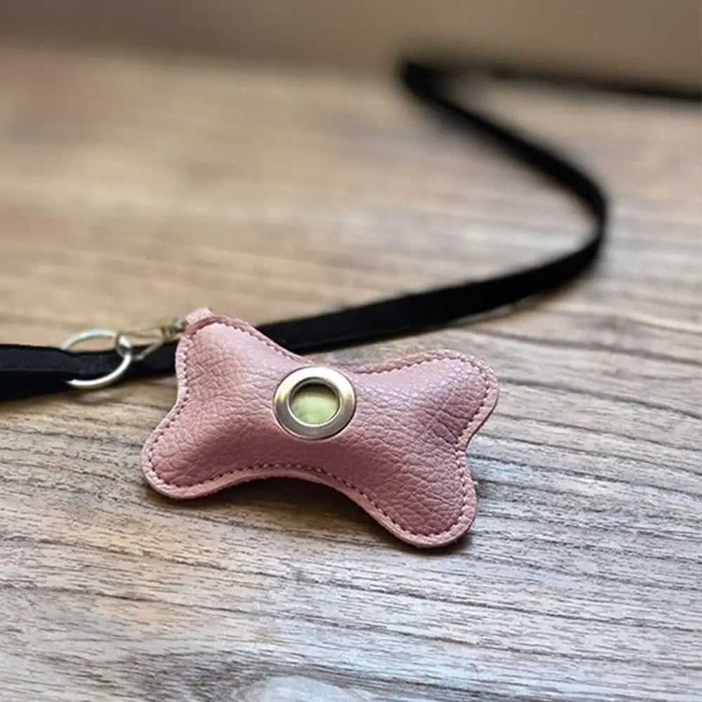 Leather Dog Poop Bag | Bone