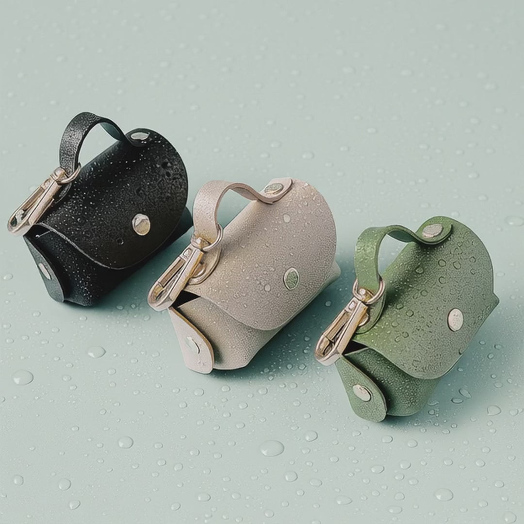 Leather Dog Poop Bag | Classic